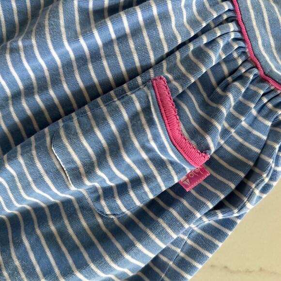 Jojo Maman Bebe Blue Striped Plaid Dress - 18-24 Months - Picture 2 of 4
